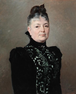 Rosina Hornborg, née Salingre, 1900 (Adelaide Leuhusen) (1828-1923)